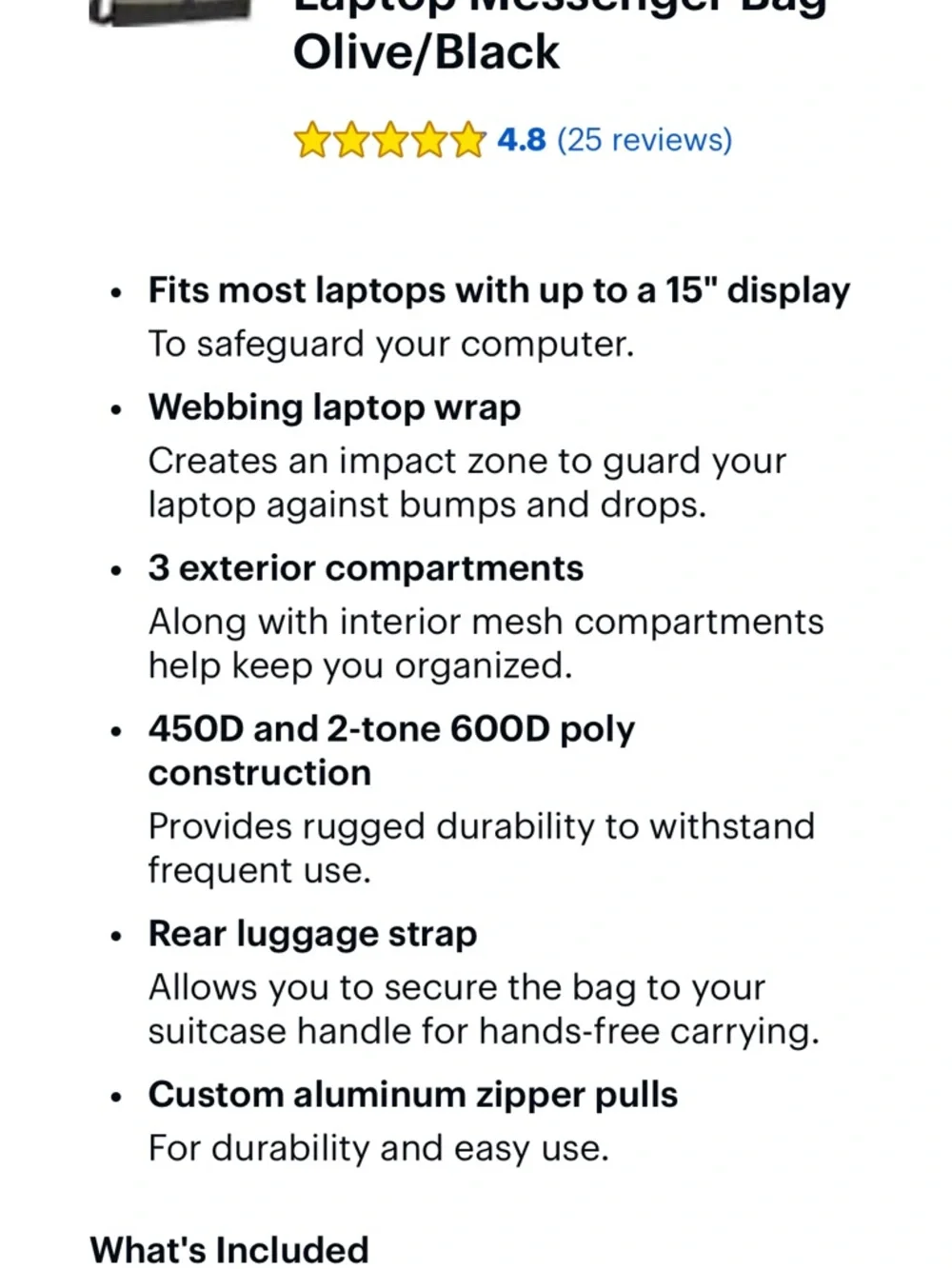 NWOT OGIO Ruck Slim Case, a messenger-style laptop bag designed for most 15-inch